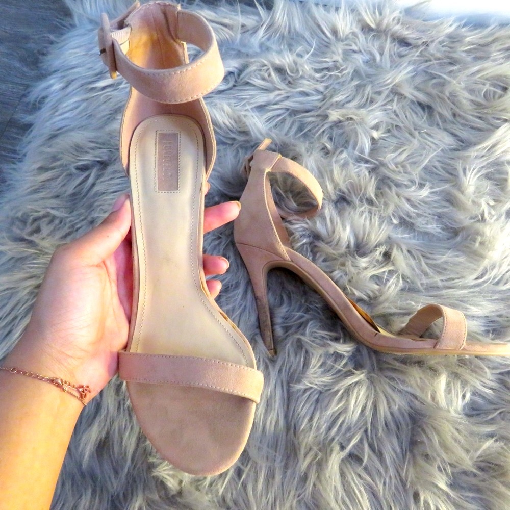 Nude Forever 21 High Heels ✨